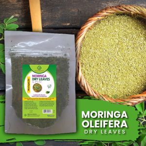 Moringa Oleifera Dry Leaves Economy Pack (100grams)