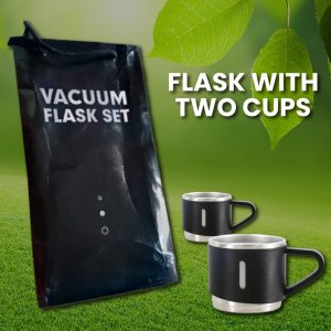 Flask With 2 Cups